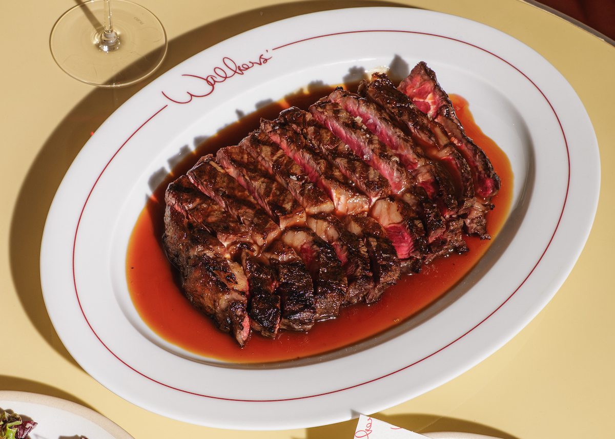 A wagyu ribeye highlights the contemporary American dinner menu at Walkers’. | Photo by Dacoge Media