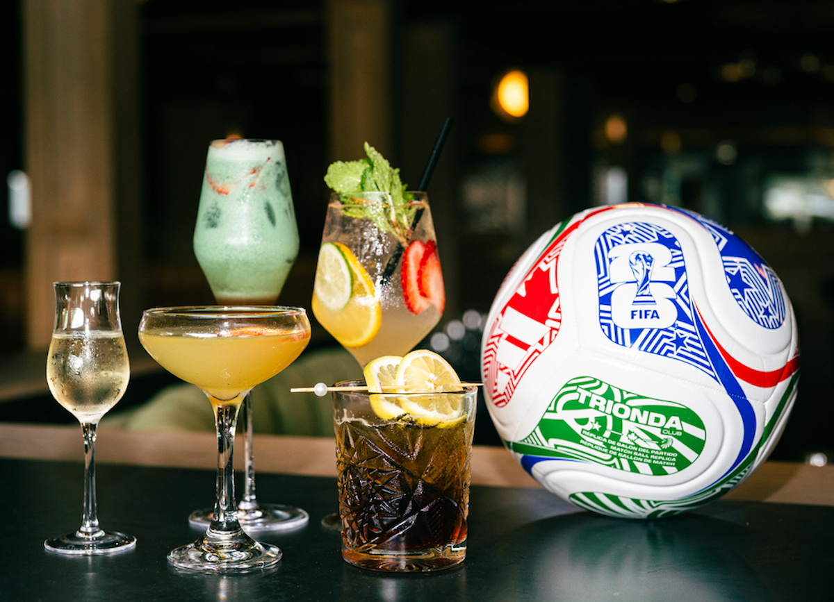 Winsome Prime's "Taste Around the World" cocktail experience showcases drinks inspired by countries competing in the FIFA World Cup. | Photo by PCCRVIII Media