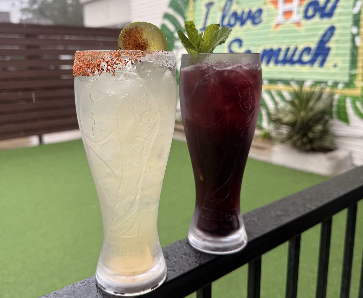 World Cup specialty cocktails at the Union Kitchen and Jax Grille. | Photo by Rebekah Vera