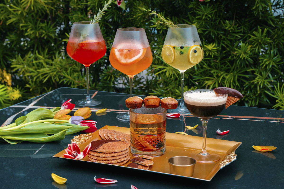 World Cup specialty drinks and snacks at Best Regards. | Photo by Best Regards