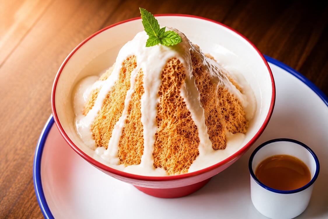 The Thai tea “bingsugōri” is a new dessert offering | Photo by Insee Noodle House - DiningOut The Thai tea “bingsugōri” is a new dessert offering | Photo by Insee Noodle House