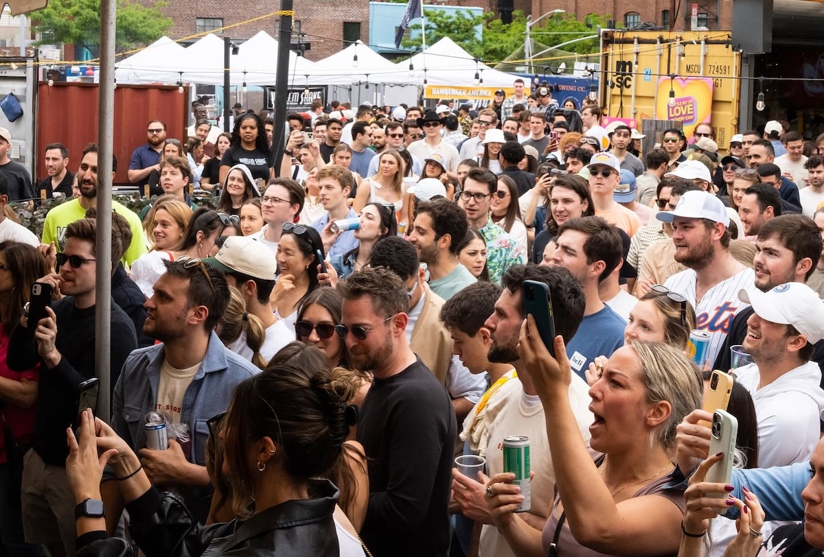 Watch the Knicks play in the final games with other basketball fans. | Photo courtesy of BK Backyard Bar