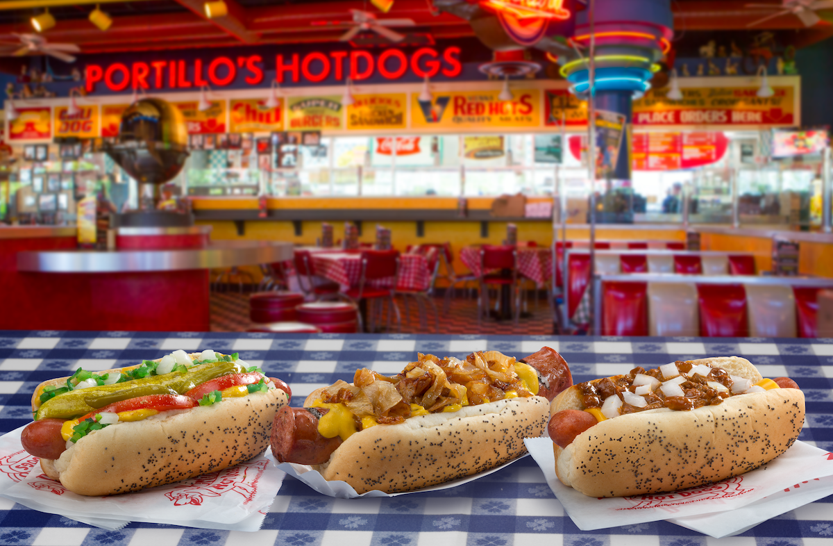 From the classic Chicago-style dog to the Maxwell Street Polish sausage and chili cheese dog, Portillo's serves up Windy City favorites at locations across Dallas-Fort Worth. | Photo by Portillo's