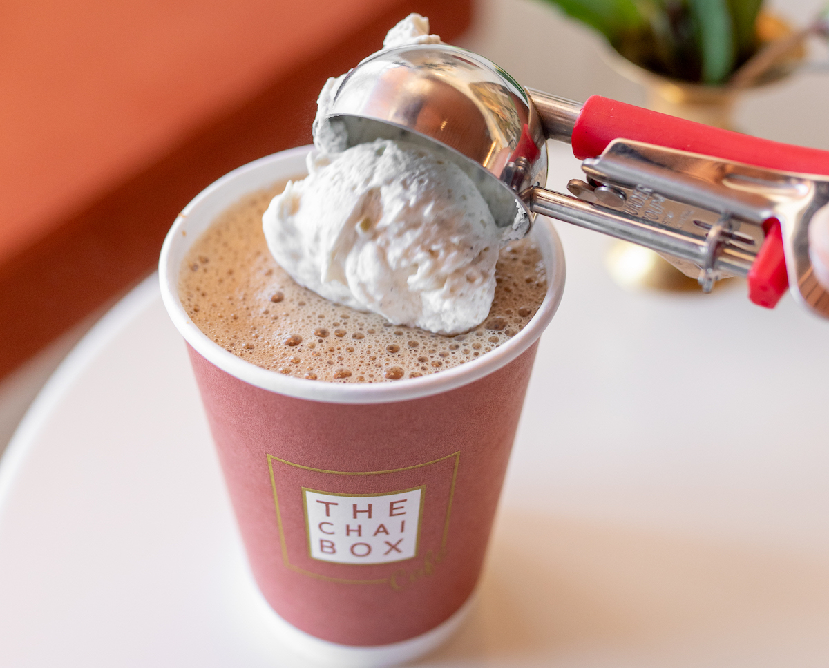 The Hill Station Cloud at the Chai Box. | Photo by Kate Blohm