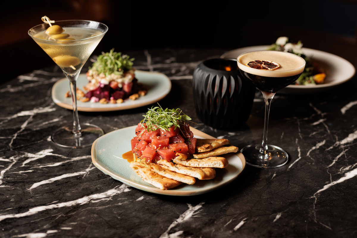 Craft cocktails and shareable bites set the tone at Archer, the Clara Hotel's new evening lounge in Plano's Legacy Corridor. | Photo by Dan Padgett