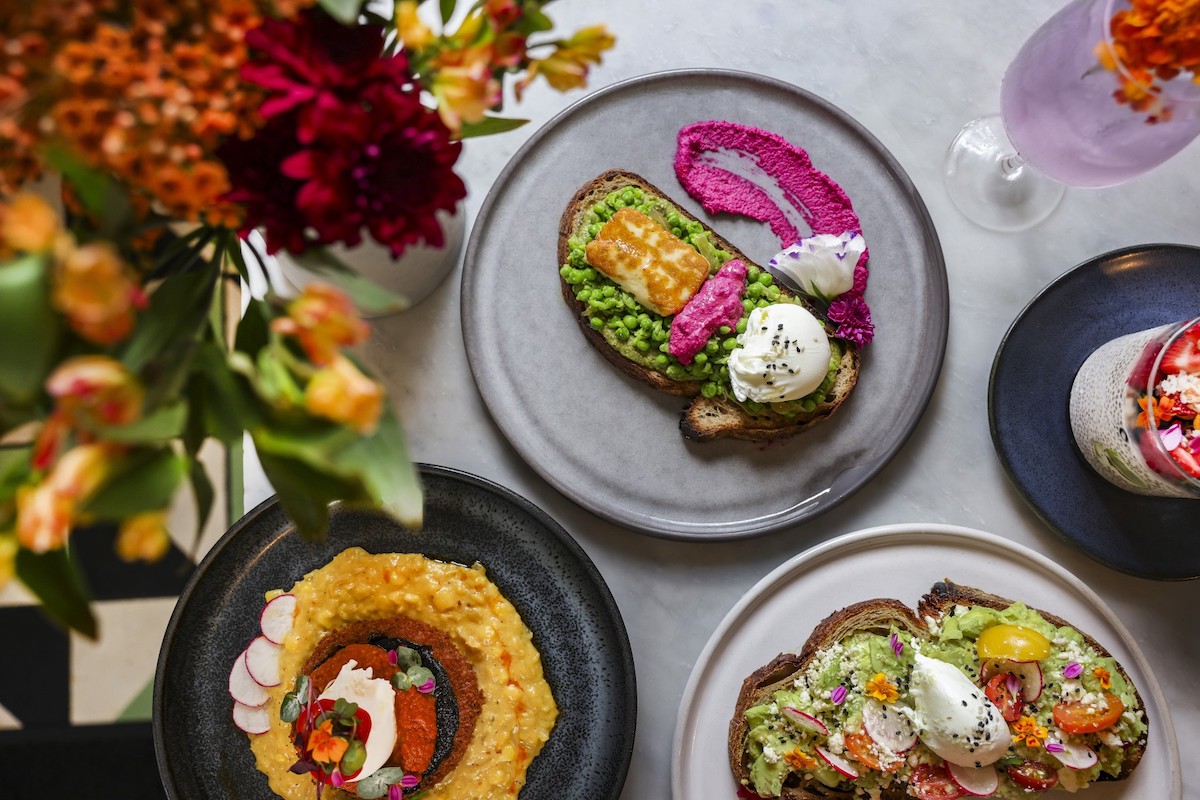 Colorful brunch favorites and Australian-inspired coffee culture have made Collins Quarter one of Savannah's most sought-after breakfast destinations. | Photo by Collins Quarter