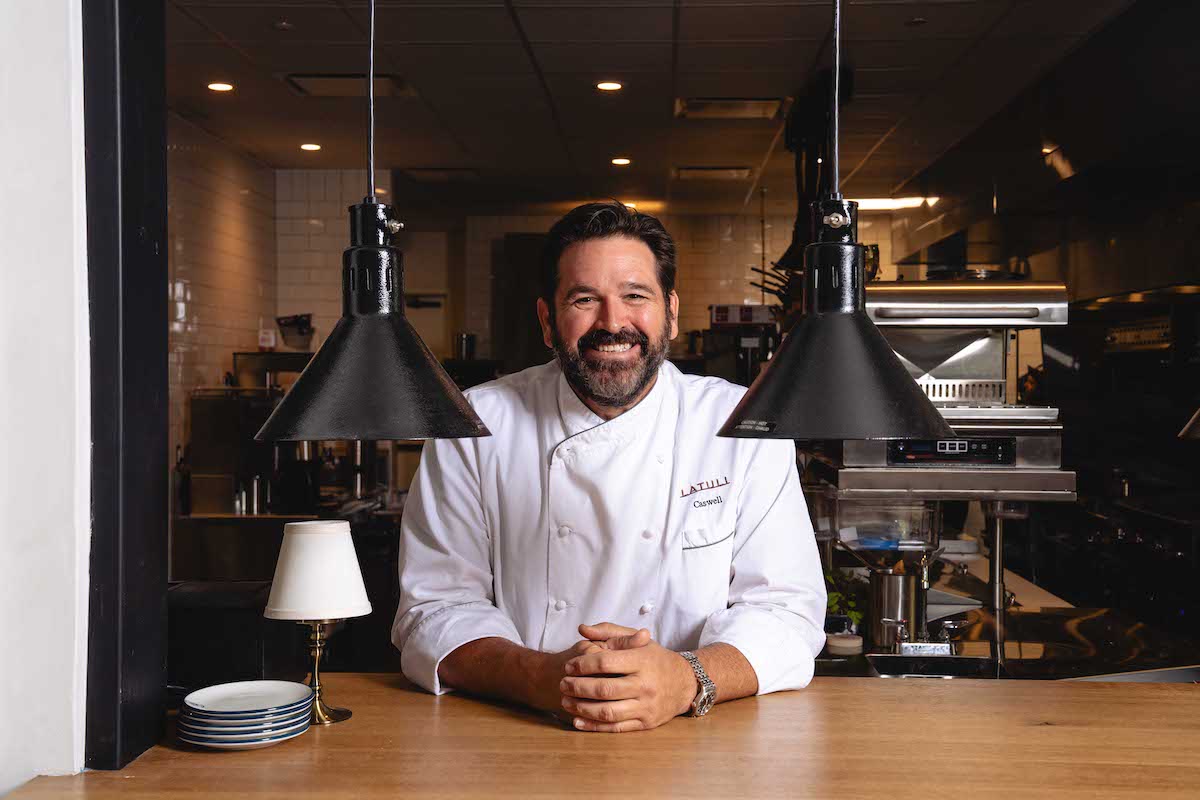 Chef Bryan Caswell, the culinary force behind Houston's Latuli, has built the restaurant's menu around decades-long relationships with Gulf fishermen, Texas ranchers, and regional producers. | Photo by Alex Montoya