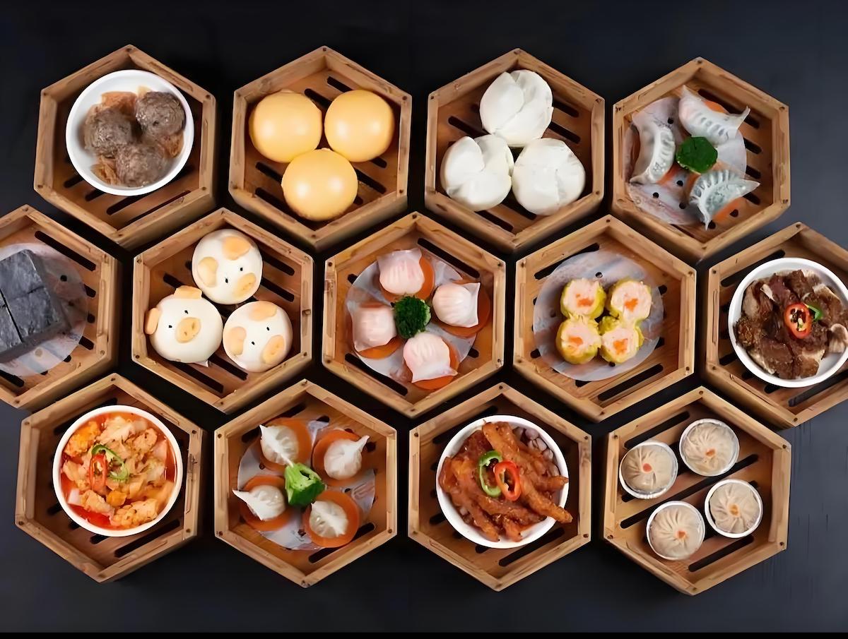 Canton Kitchen's all-day dim sum menu features everything from crystal shrimp dumplings and shrimp siu mai to playful steamed buns and silky soup dumplings. | Photo by Canton Kitchen