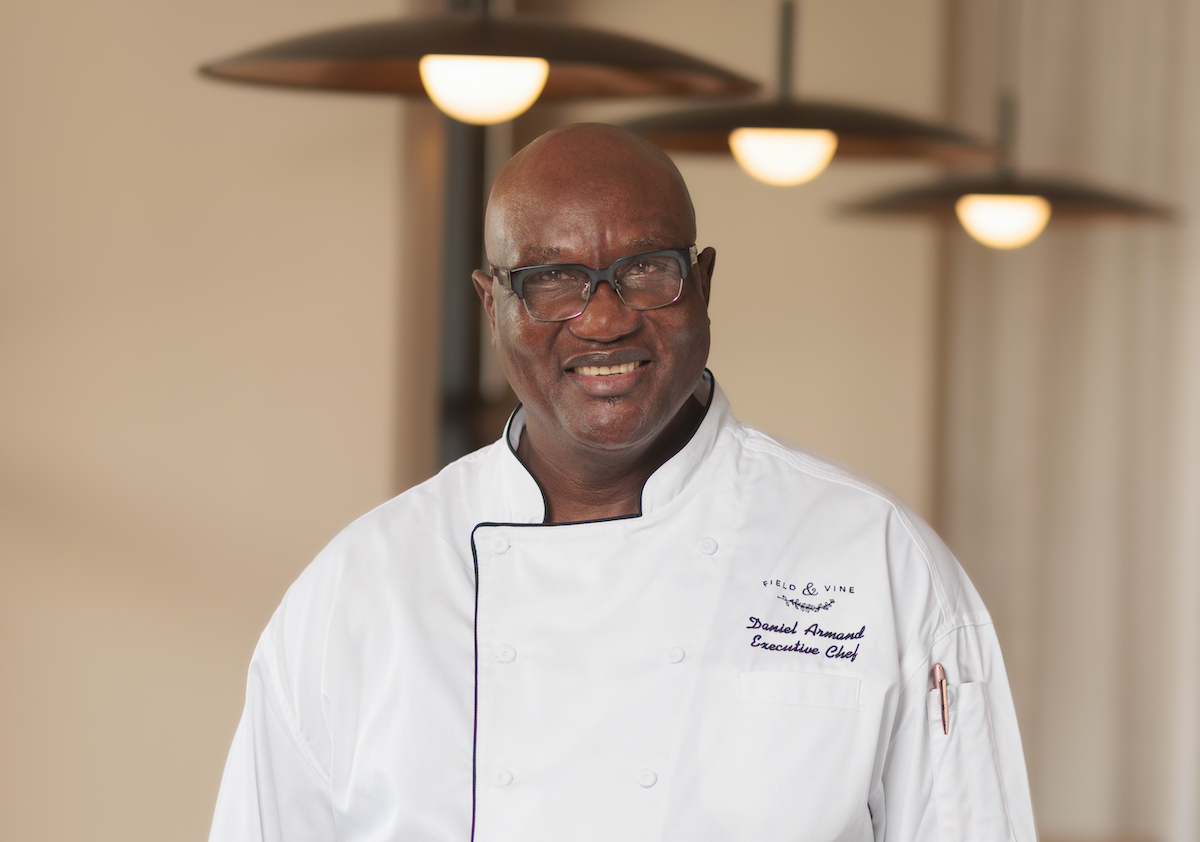 Executive Chef Daniel Armand leads the culinary program at Field & Vine, bringing decades of international experience to the Clara Hotel. | Photo by Dan Padgett