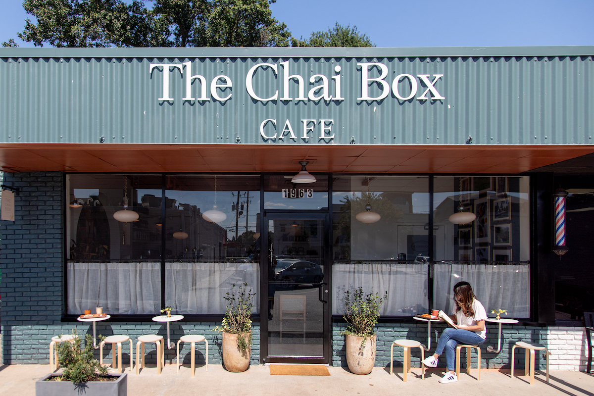 The Chai Box Cafe is now open on Howell Mill, serving handcrafted chai, Indian-inspired pastries, and specialty drinks. | Photo by Kate Blohm