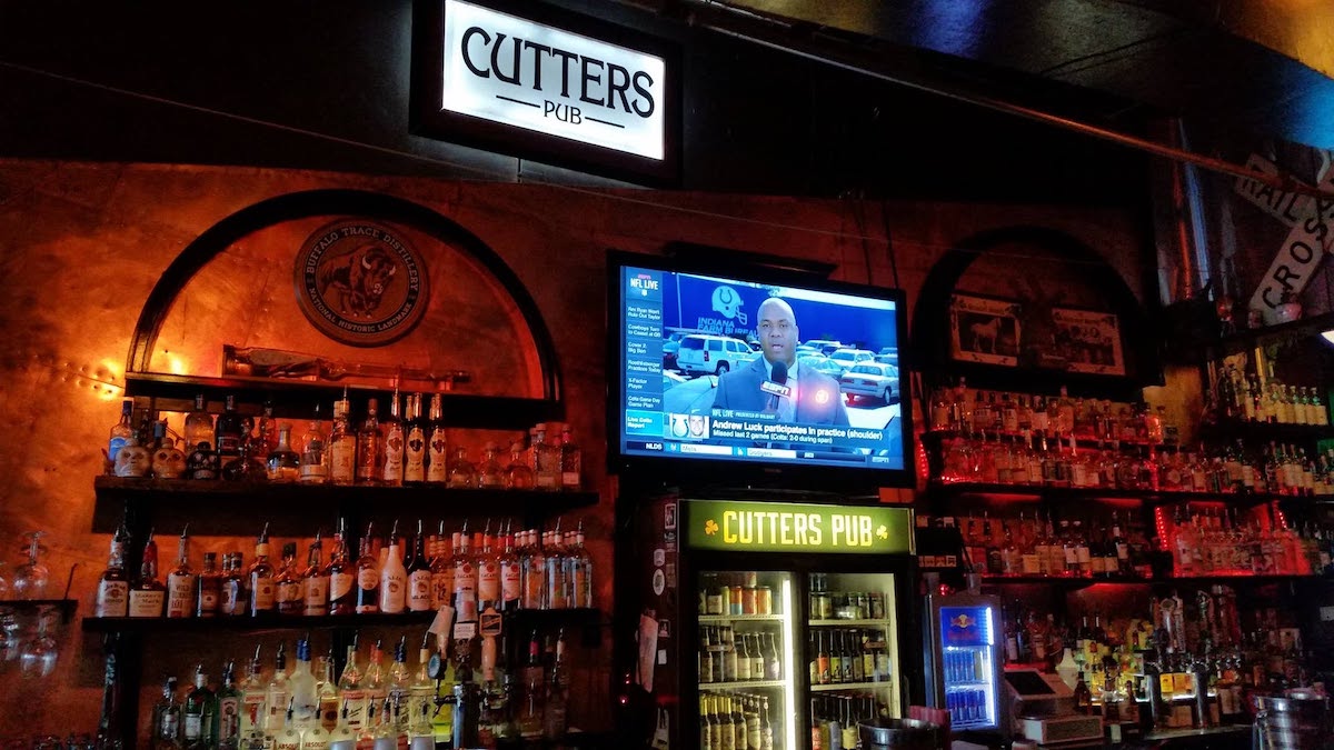 Cutters Bar - DiningOut Cutter's Pub pairs dive bar charm with an impressive whiskey selection, Georgia craft beers, and classic bar games in the heart of Downtown Athens. | Photo by Cutter's Pub