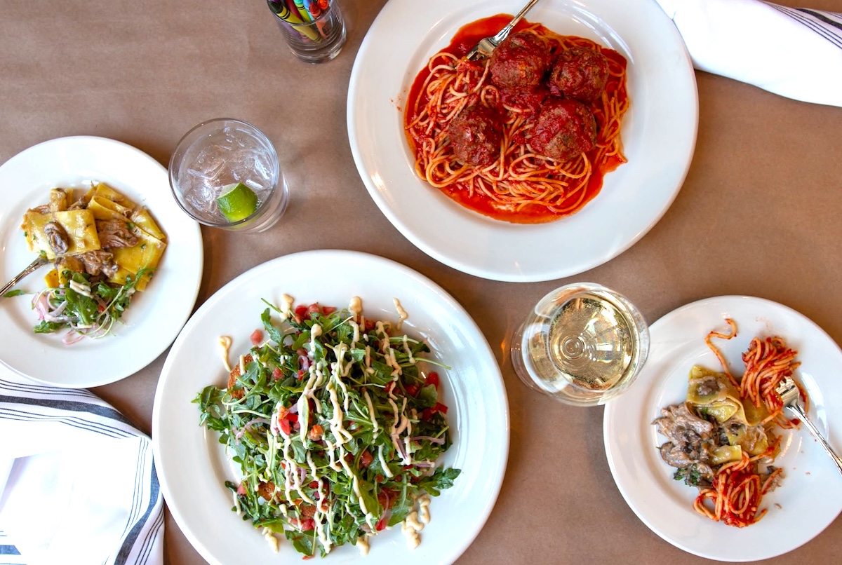 Get all the pasta at this Washington Park hot spot. | Photo courtesy of Carmine’s on Penn