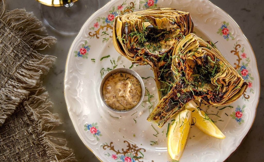 Indulge in artichokes and other French delights at this new Boulder restaurant. | Photo courtesy of Cinq à Sept