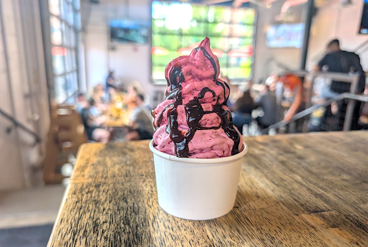 Happy Cones indeed makes us happy thanks to the fresh fruit and sweet cream. | Photo by Linnea Covington