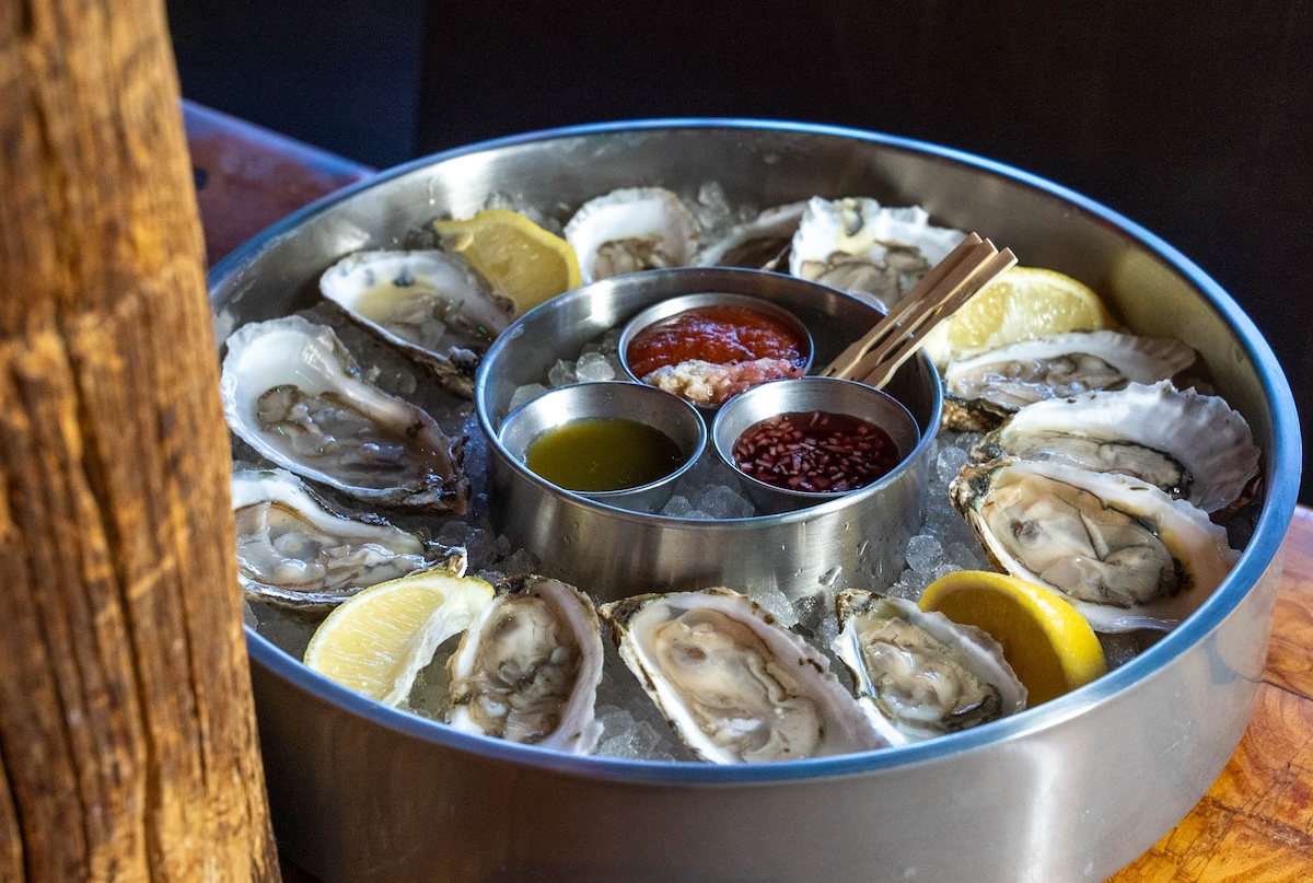 The best place in Washington Park to get oysters. | Photo courtesy of Max Gill & Grill