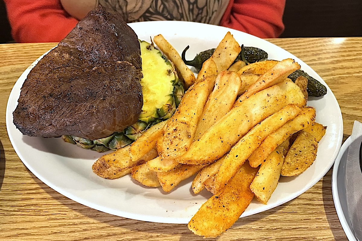 Hand-cut steaks and great sides await at Mickey's Top Sirloin. | Photo by Ruth Tobias
