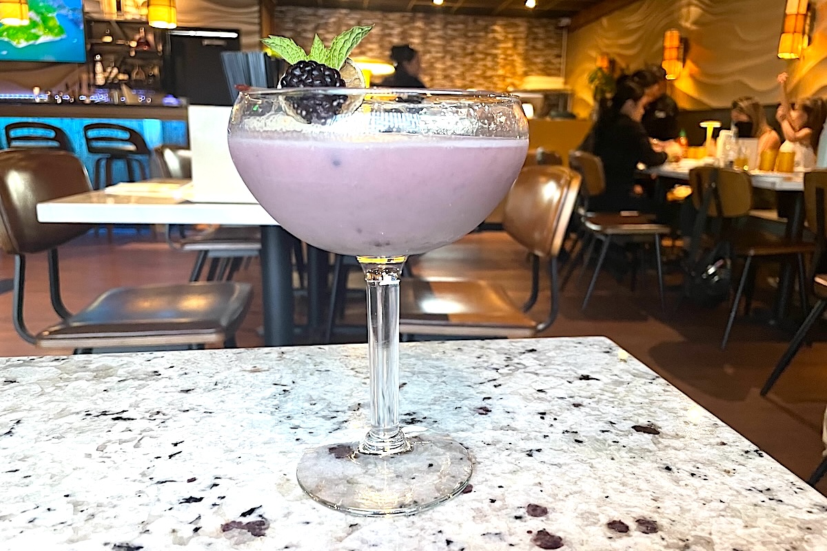DEN_Re_Tre_Velvet_Noir_by_Ruth_Tobias - DiningOut Cocktails are part of the Rễ Tre menu, such as the Velvet Noir. | Photo by Ruth Tobias