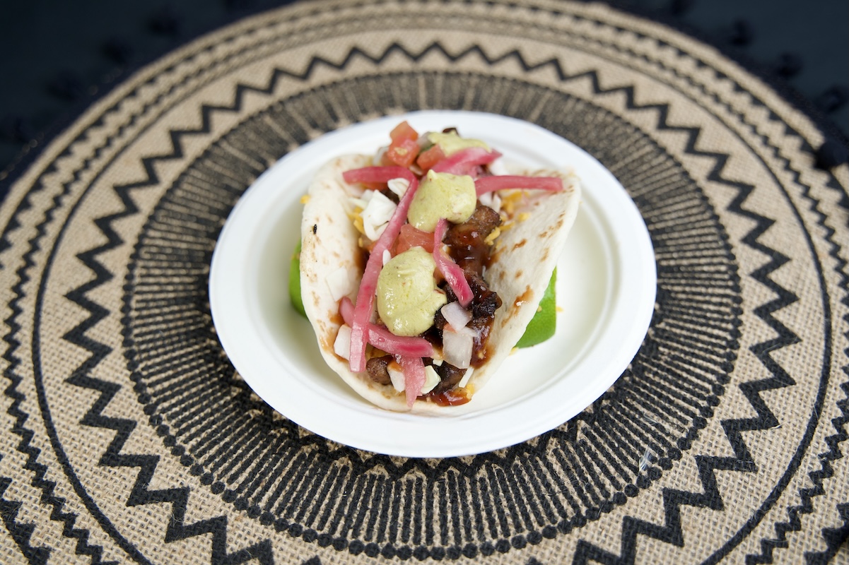 HESHER BBQ CO.’s Smoked BBQ Brisket Taco. | Photo by DiningOut Events