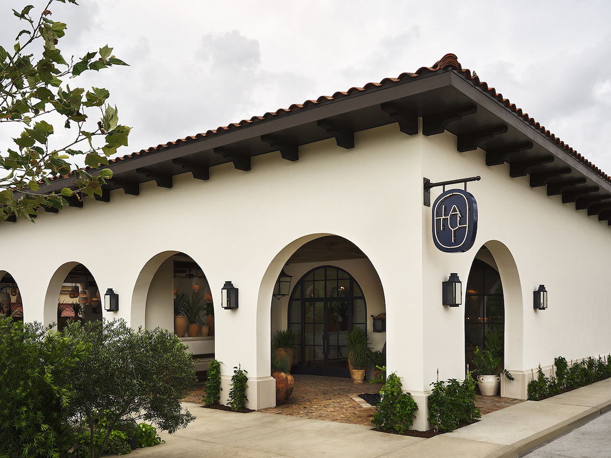Latuli's Mediterranean-inspired exterior sets the tone for a restaurant where Gulf Coast flavors, Texas heritage, and thoughtful design come together in Houston's Memorial neighborhood. | Photo by Frank Frances