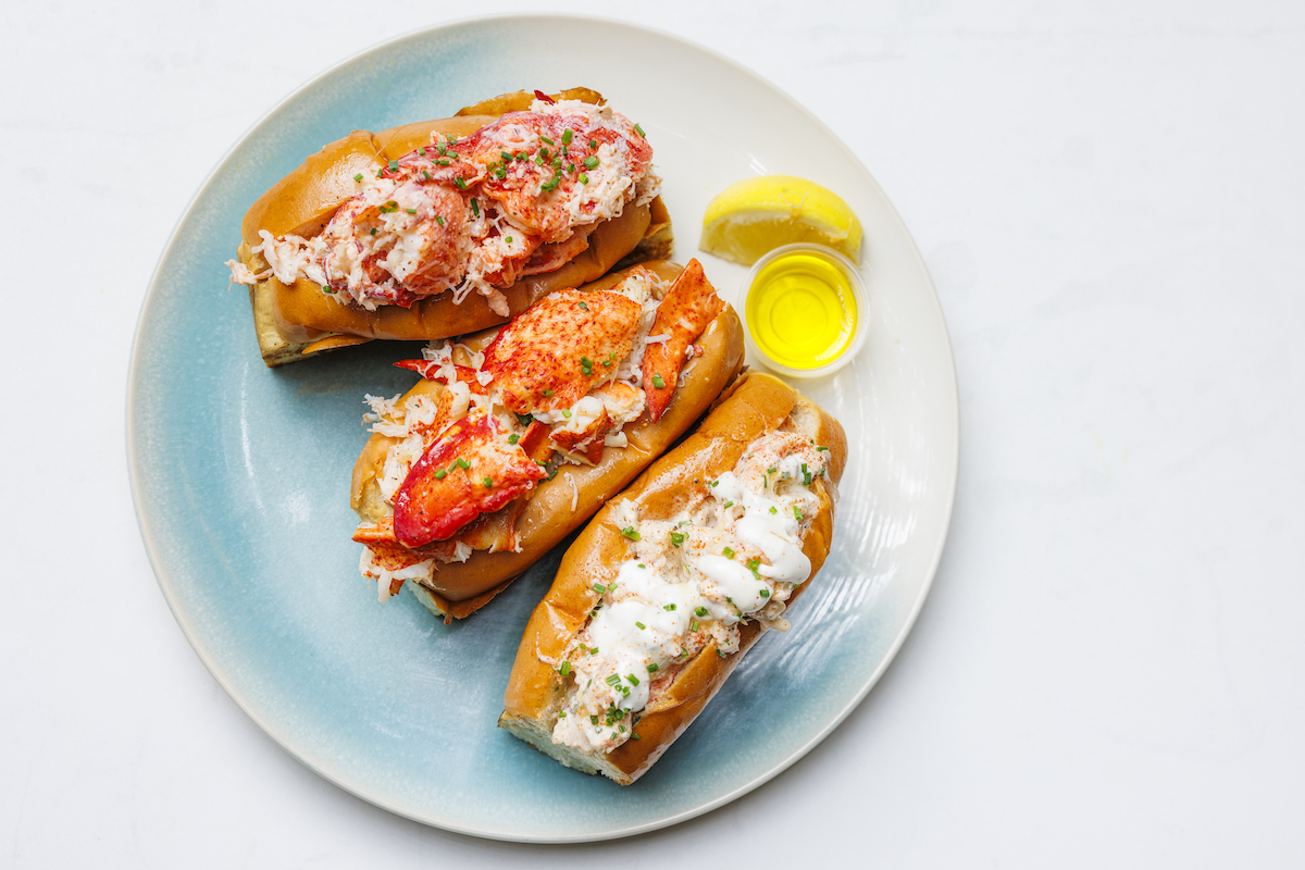 Dock Local Lobster Rolls - DiningOut The Dock-N-Roll mini lobster roll flight. | Photo by Samantha Marie Photography