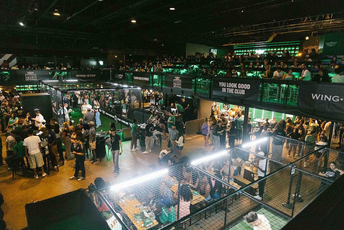 Wingstop's House of Flavor transforms the Bomb Factory into an immersive World Cup pop-up with free wings, DJs, games, and live entertainment through July 3. | Photo by Wingstop