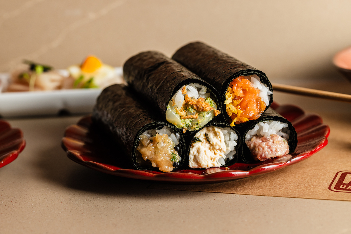 KOYO's signature hand rolls are prepared one at a time and designed to be enjoyed the moment they reach the table. | Photo by Becca Wright