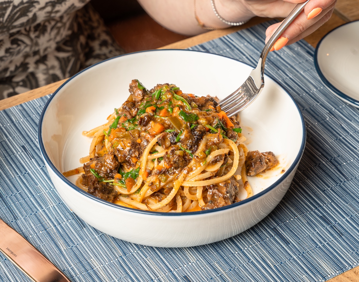 Caswell's wild boar ragu reflects the chef's approach to ingredient-driven cooking. | Photo by Latuli