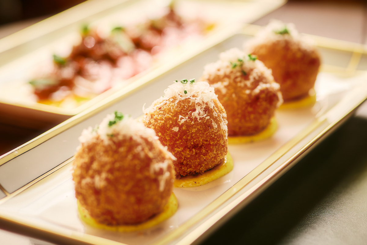 Scilla - DiningOut Lobster arancini at Scilla. | Photo by Chase Hall