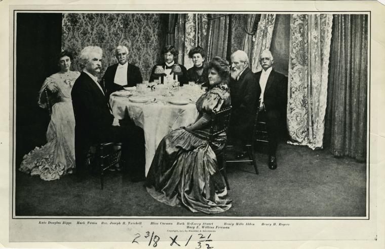 NYC_Delmonicos_Mark Twain - DiningOut Mark Twain's 70th birthday in 1905. | Photo courtesy of Delmonico's