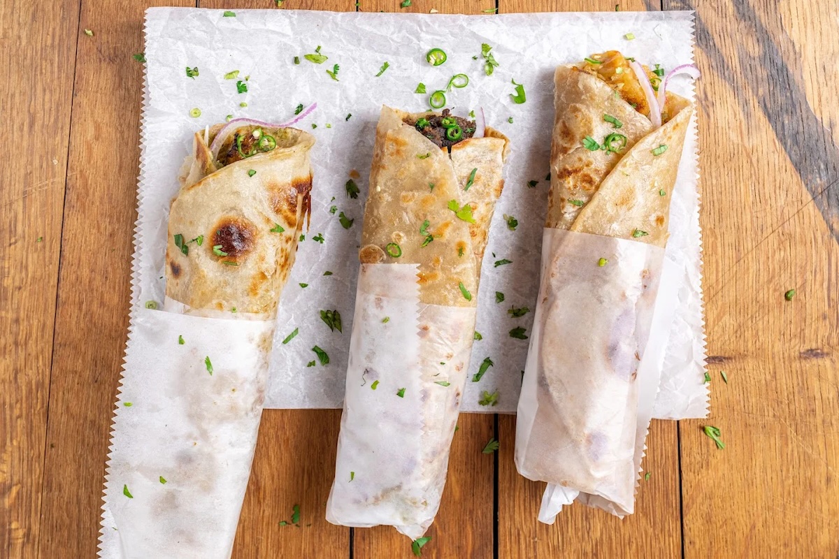 Now New Jersey can get these roti rolls. | Photo courtesy of Kati Roll Company