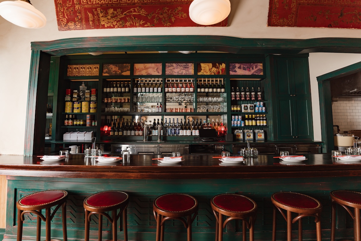 Take a seat at the Brooklyn bar for drinks and dim sum. | Photo courtesy of Get down with dumplings. | Photo courtesy of Kings Co Imperial  