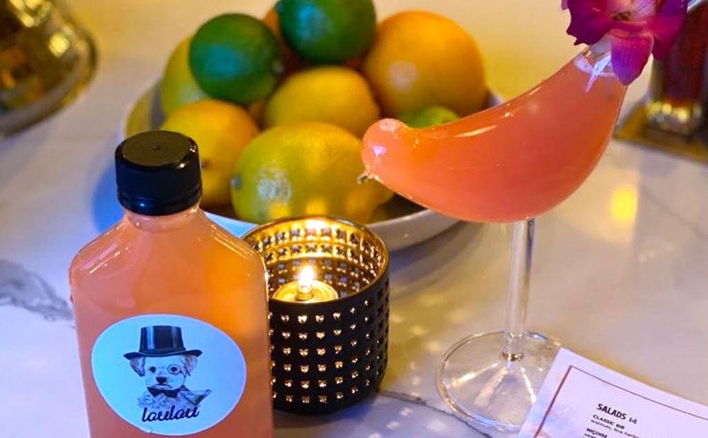 The Firebird is a signature cocktail here. | Photo courtesy of Loulou Petit Bistro