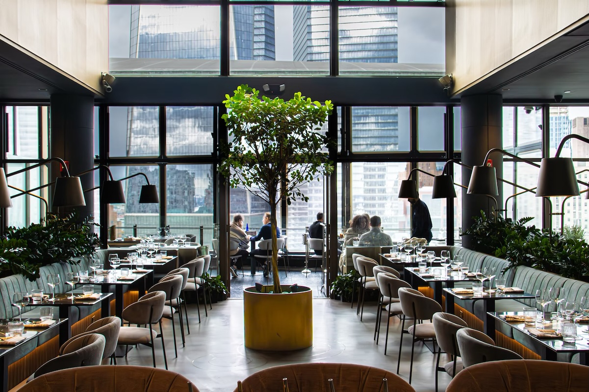 Day drinking with a view. | Photo courtesy of One40 Rooftop