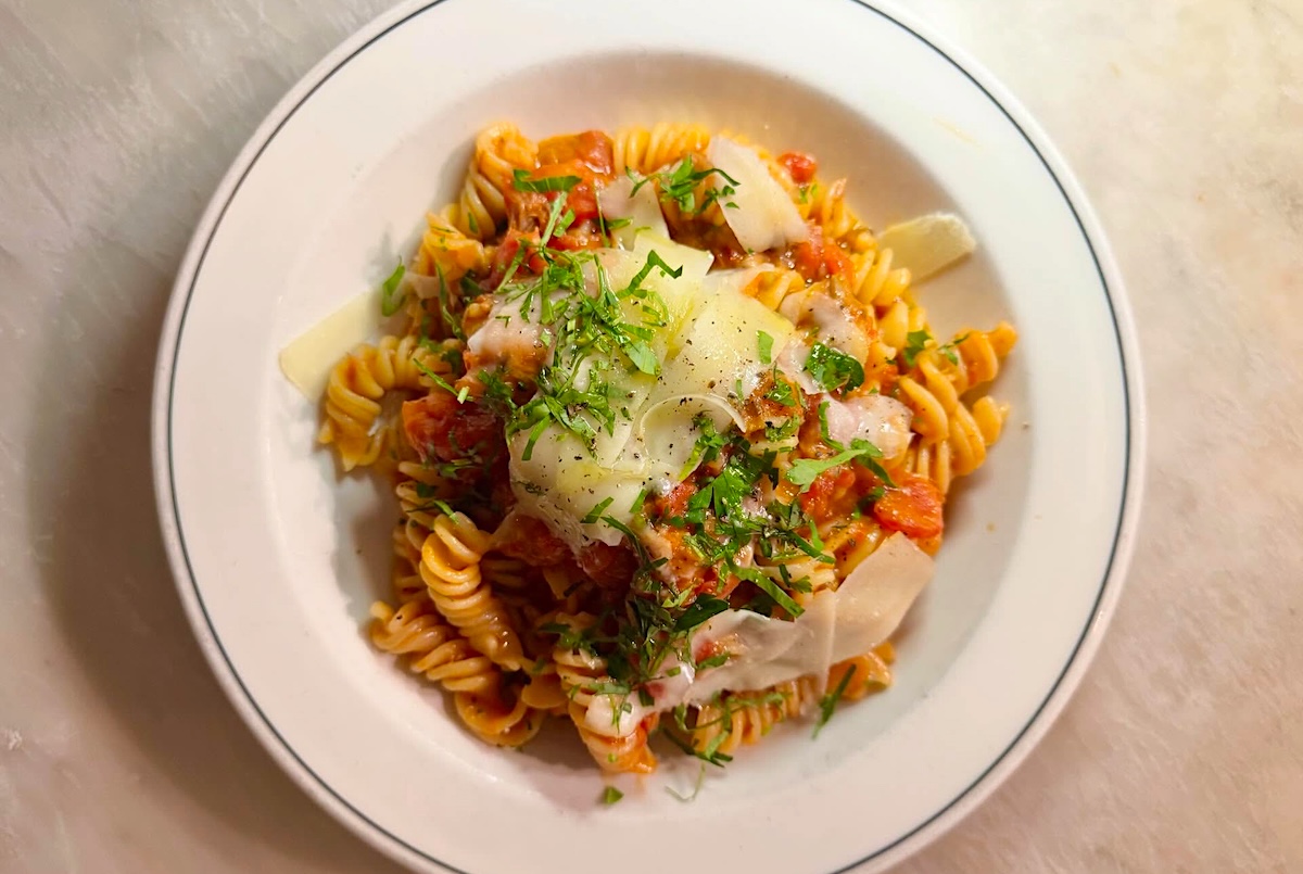 Seasonal and fresh pasta sing at this Brooklyn favorite. | Photo courtesy of Pasta Louise Cafe
