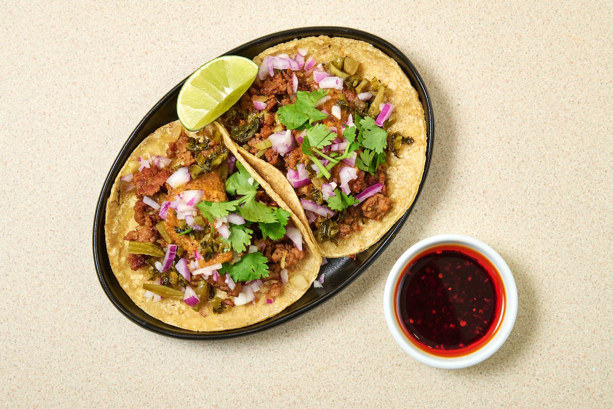 Taco Lane serves Dan Dan Pork Tacos. | Photo by Martin Betz