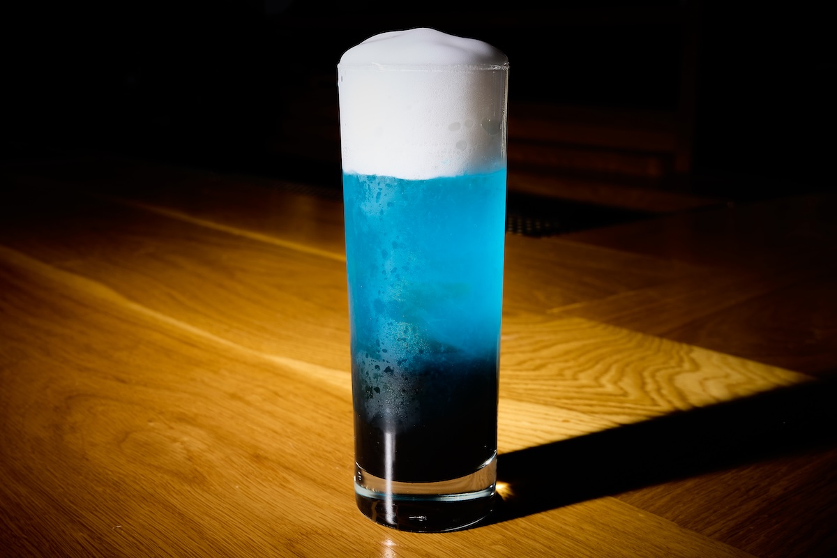 The Ocean Life cocktail at The Museum Bar + Gift Shop. | Photo by Kyle Berg