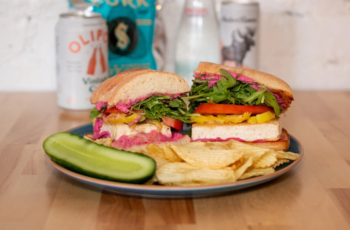 The Garden Grinder at A comforting plate of enchiladas in Park Slope. | Photo courtesy of Zoller's. | Photo by Aaron Venn-Zollers