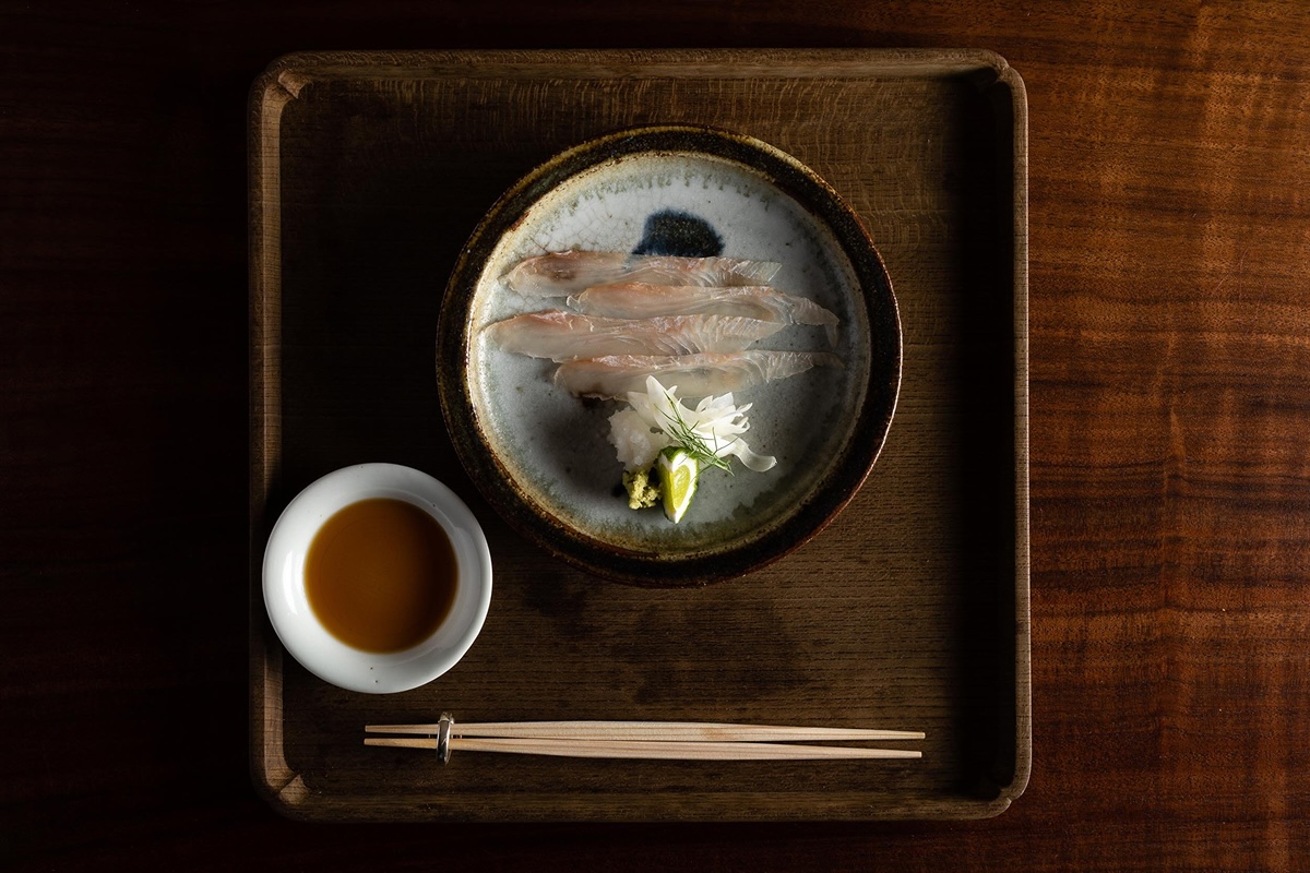 Clean, minimal plating at Odo, one of Kajale's recent standouts. | Photo courtesy of Odo