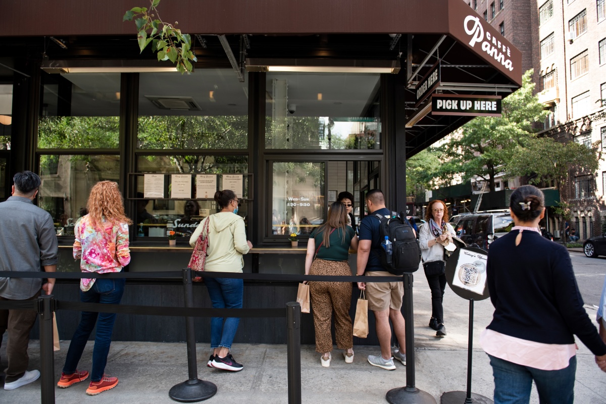 Cafe Panna at Gramercy Park. | Photo by Liz Clayman