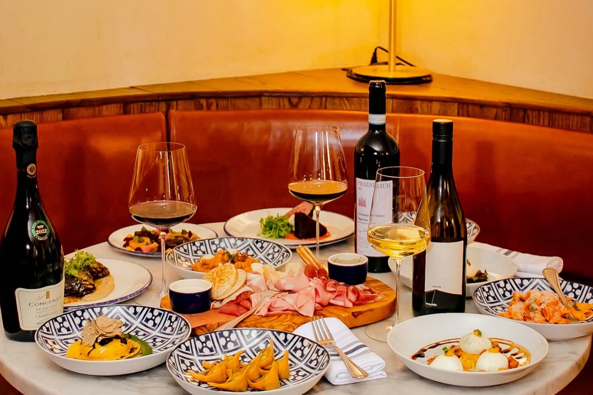 A spread of pastas, antipasti, and more at Rezdôra. | Courtesy: Rezdôra
