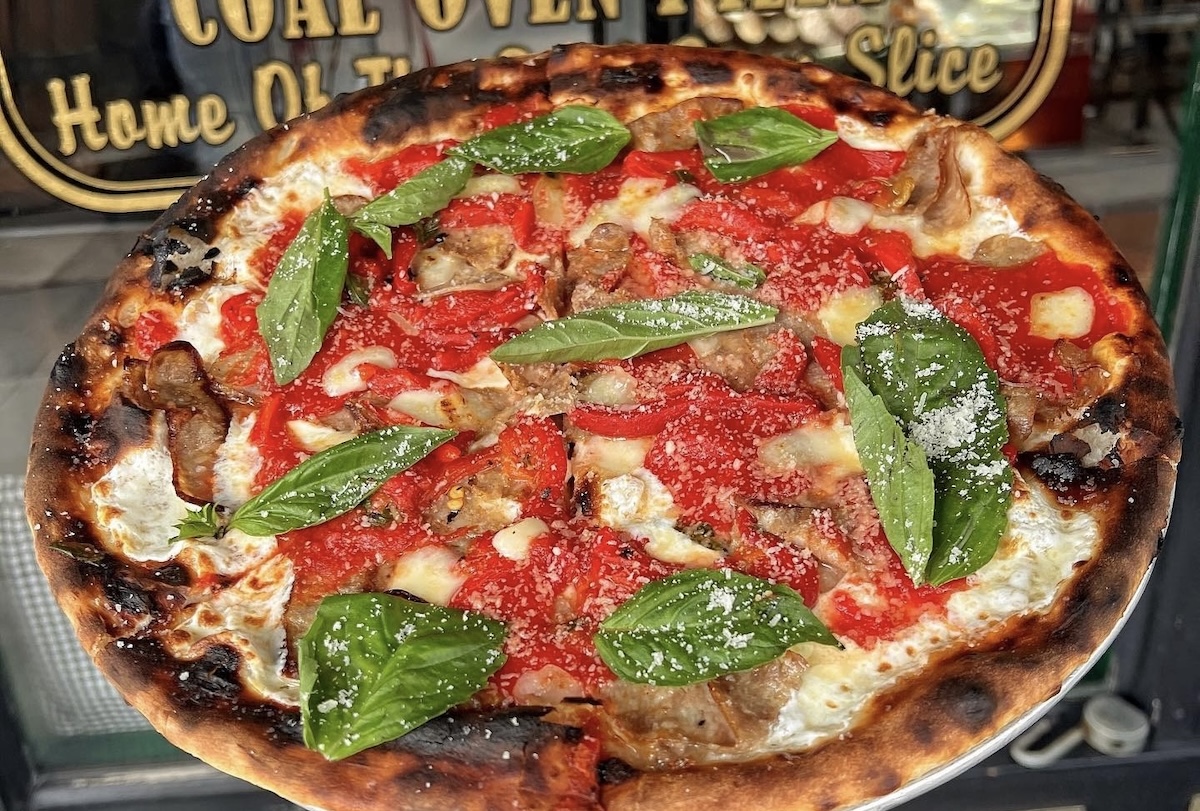 Get a great pizza at this Park Slope staple. | Photo courtesy of Table 87