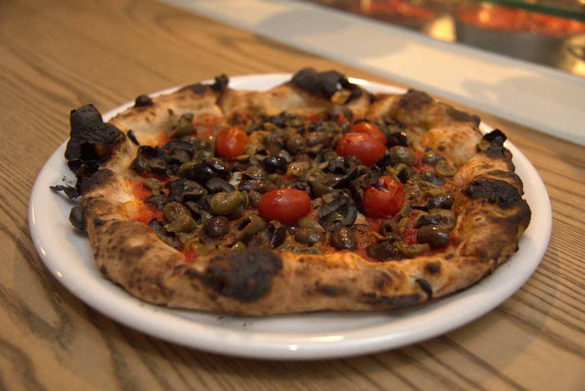 Tokyo-style Neapolitan-style pizza has arrived in NYC. |  Photo courtesy of Pizza Studio Tamaka