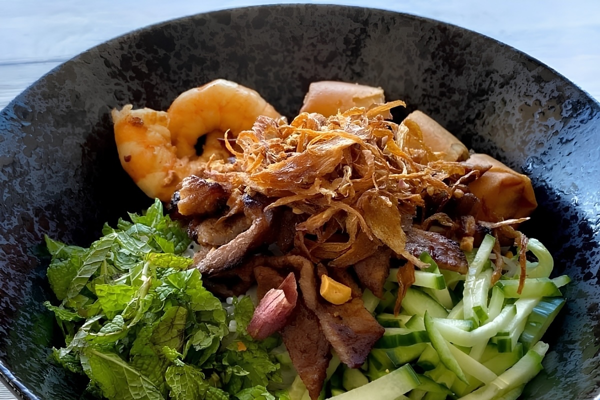 Pork Egg Roll Noodle Salad at Rice Paddy in Phoenix. | Photo courtesy of Rice Paddy