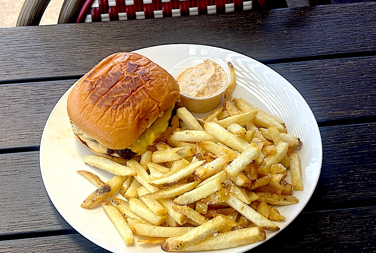DeFalco’s limited-time anniversary smash burger. | Photo by Kris Ann Valdez