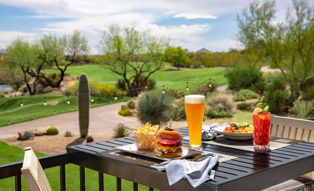 Tee time or tea time? The choice is both. | Photo courtesy of The Grill Kitchen Bar at Boulder's Resort Spa Scottsdale