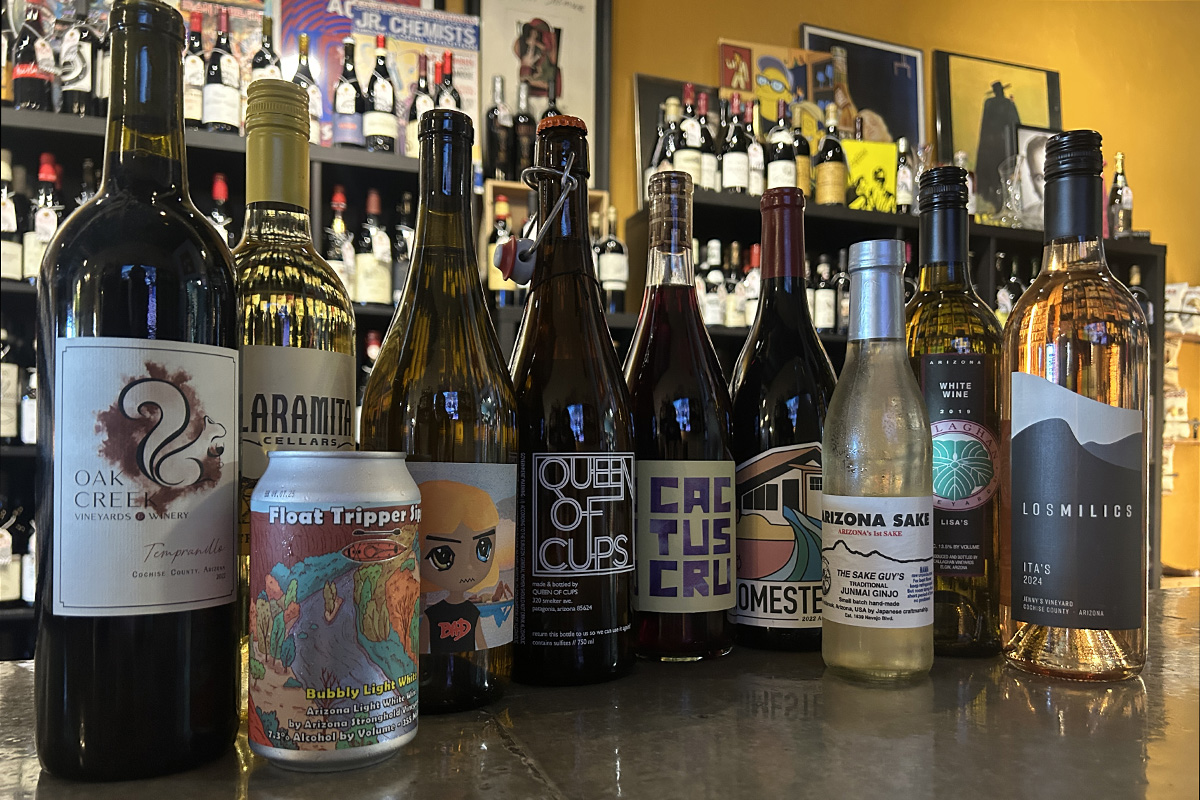 There’s always a couple local wines on the glass list at Far Away Wine & Provisions. | Photo courtesy of Far Away Wine & Provisions