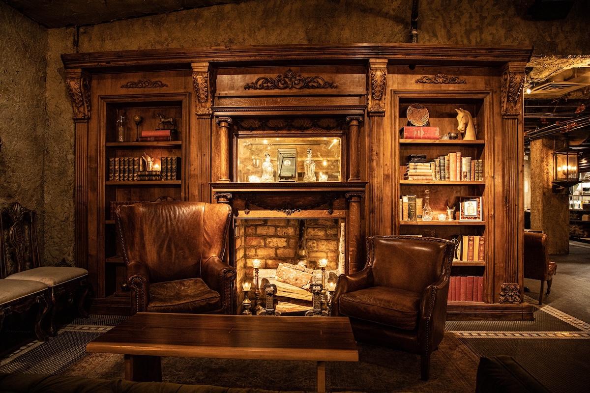 Dark and cozy, Rough Rider has the perfect setting for clandestine meetings over cocktails. | Photo courtesy of Rough Rider