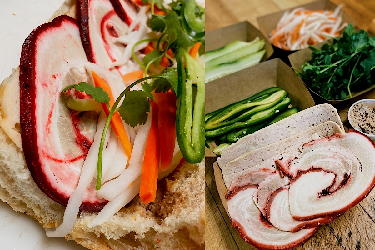 The Bánh Mì Classic and the Bánh Mì Classic Deconstructed, two great sandwiches from this Phoenix shop. | Photos courtesy of Bánh Mì Bistro Vietnamese Eatery