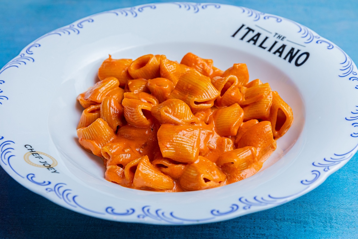 Pasta is good year round, especially here. | Photo courtesy of The Italiano