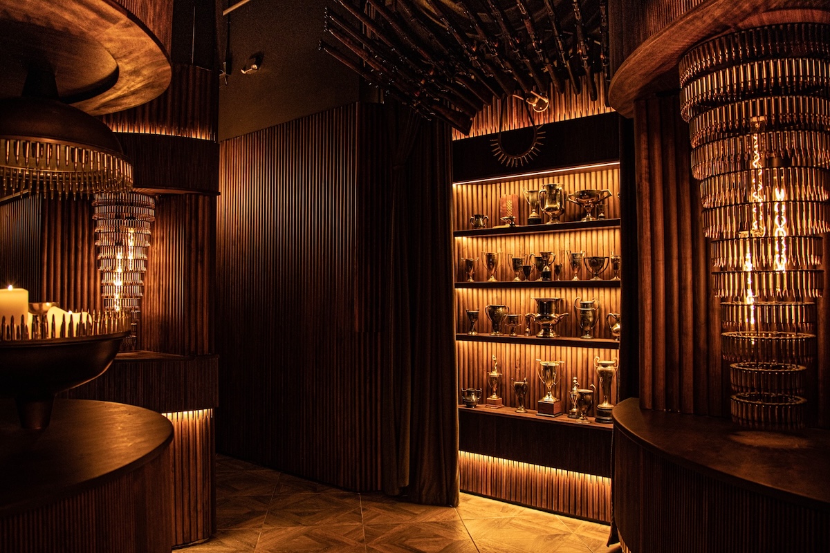 A bar where the"trophies" come from humans? You can visit it here. | Photo courtesy of Trophy Room